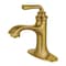Fauceture Sgl-Handle Bathroom Faucet W/ Push-Up Drain & Deck Plate, Brass LS4423RXL - alternate 1